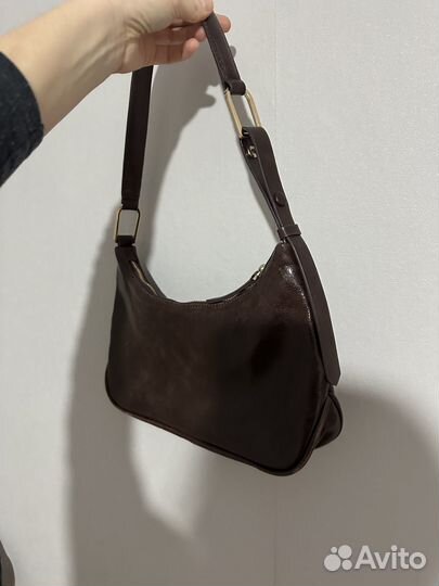 Сумка Zara натуральная кожа