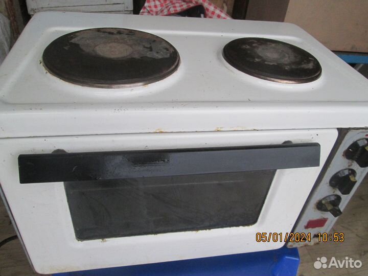 Плита электрическая настольная с духовкой