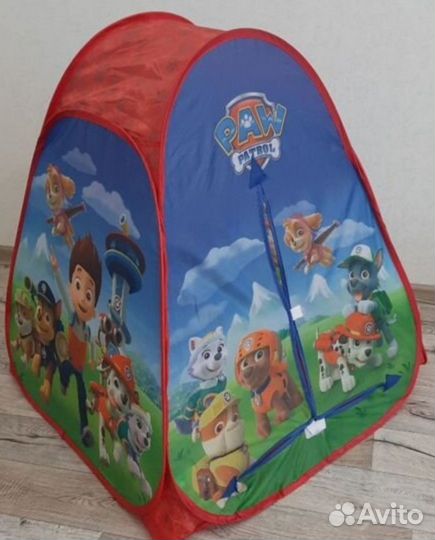 Новая детская палатка щенячий патруль