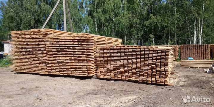 Пиломатериал, доски различного типоразмера
