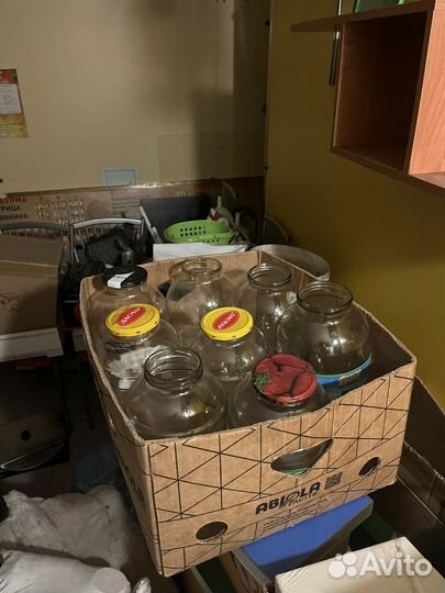 Банки стеклянные 3 литра 1,5 1,8