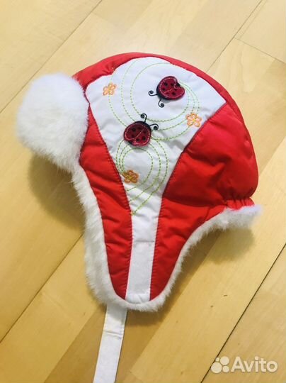 Шапка зимняя для девочки, 50