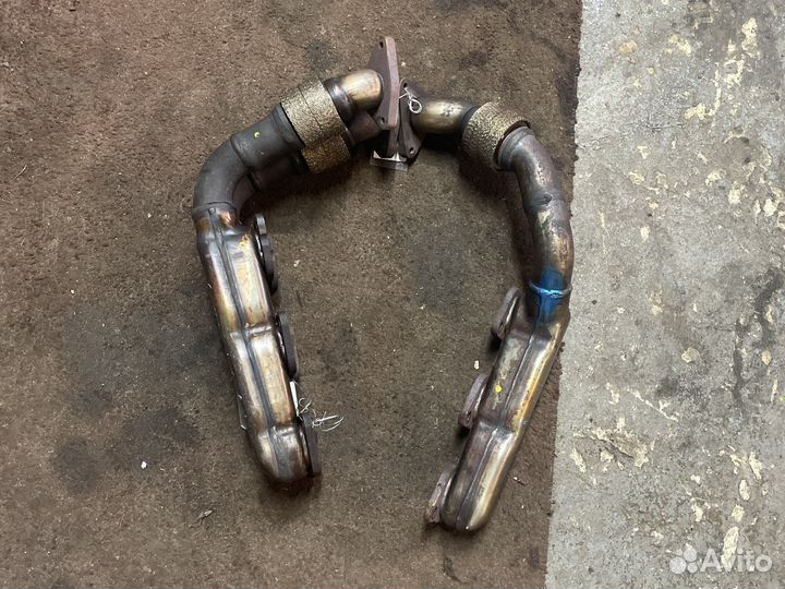 Выпускной коллектор om 642 левый