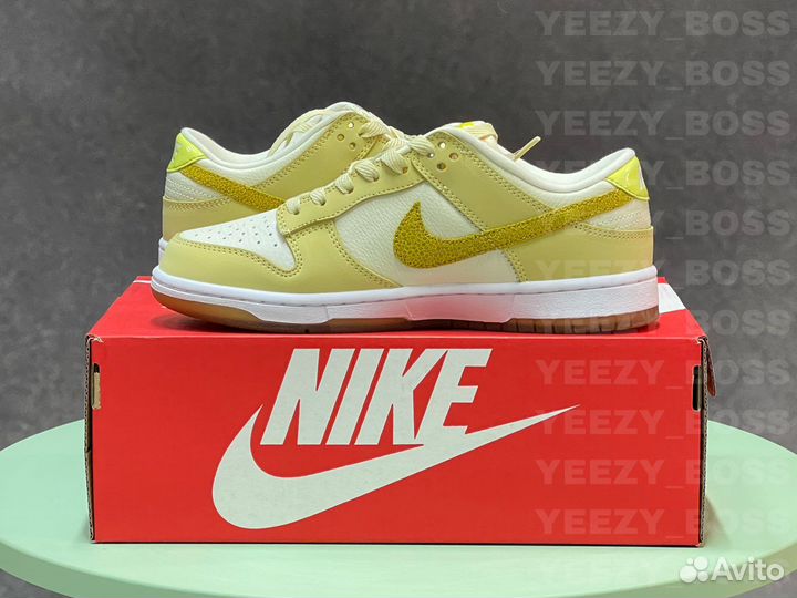 Nike Dunk Low Lemon Drop кроссовки найк данки