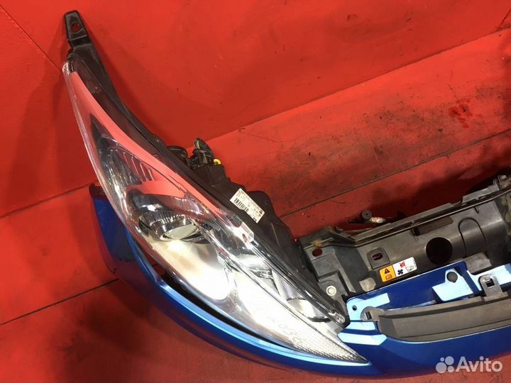 Ноускат Ford Fiesta. Передняя часть