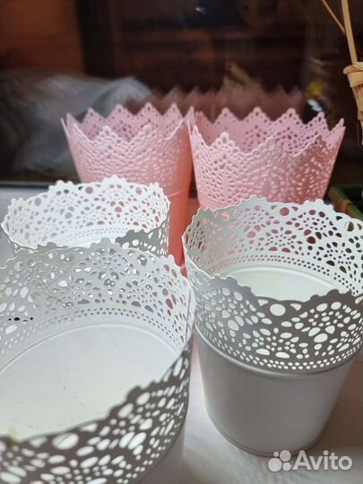 Корзина кашпо для творчества