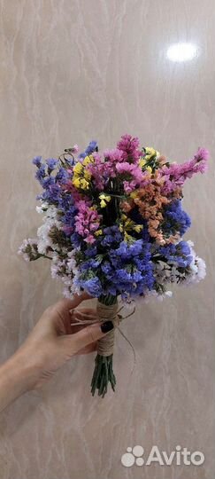 Букеты из сухоцветов