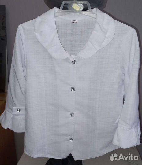 Школьная блузка 140