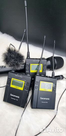 Двухканальная петличная радиосистема