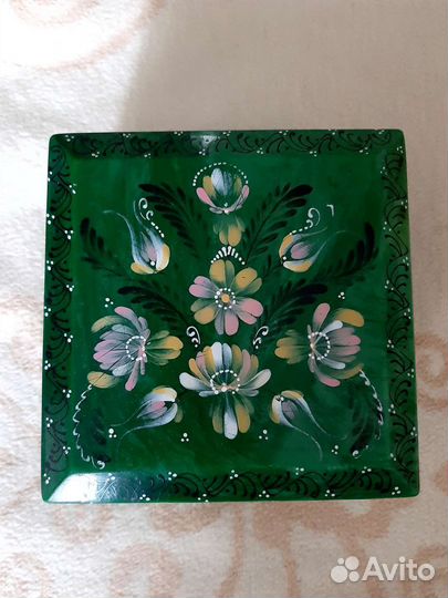 Шкатулка деревянная СССР