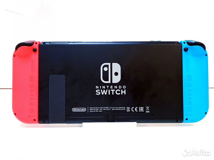 Nintendo Switch Neon Red/Neon Blue Rev.2 б/у