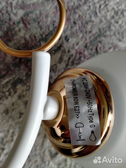 Люстры новые