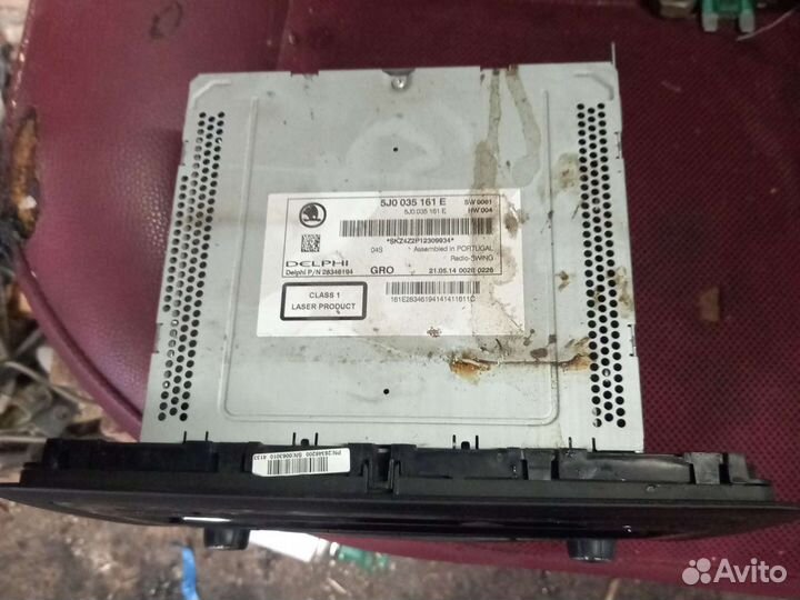 Skoda rapid магнитола