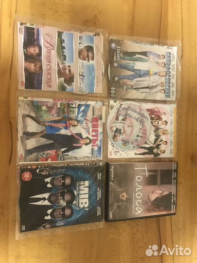 Двд диски фильмы (34 диска)