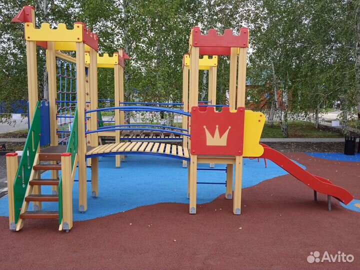 Обустройство детских игровых площадок