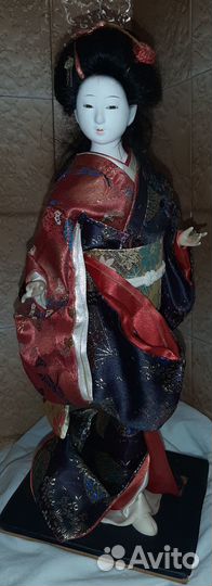 Кукла декоративная Гейша,Япония 30смша,Япония