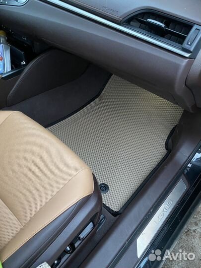 Коврики eva в машину с бортами и без 3d