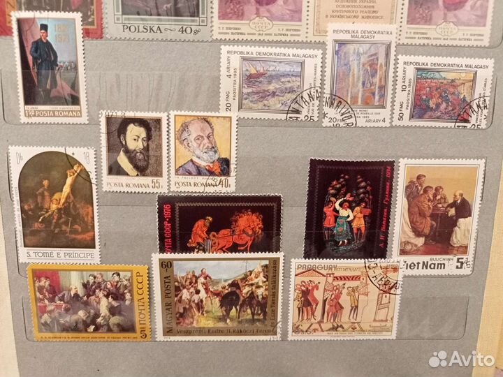 Марки живопись