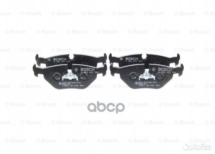 Колодки тормозные дисковые задн BMW: 3 (E30) M3