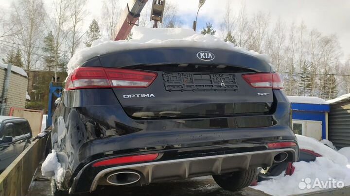 Суппорт задний левый Kia Optima 4 Рестайлинг