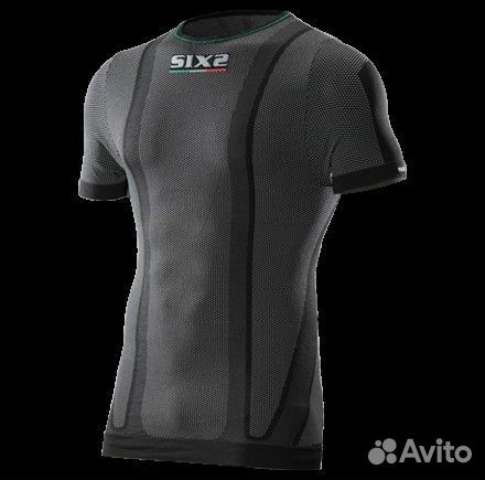 Термобелье sixs футболка летняя ts1l, черный