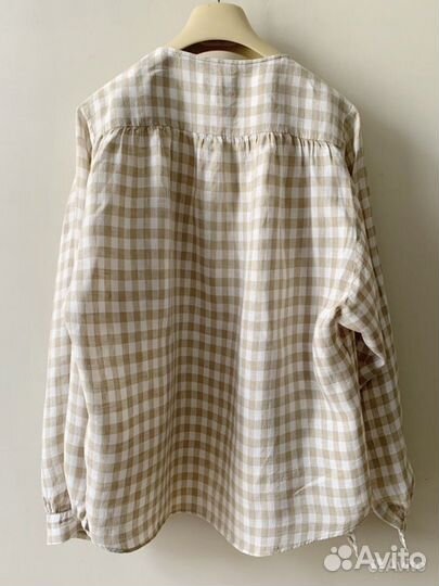Платье gerard darel S блузка лен Dutti