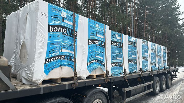 Газобетонные блоки, Бонолит, Куби-блок