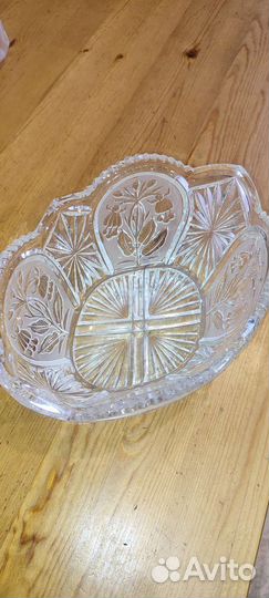 Ваза хрустальная СССР