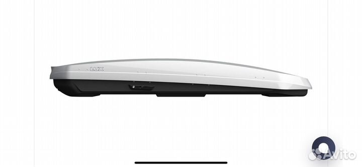 Бокс Lux Major 217 см белый глянец