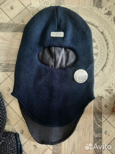 Шапка шлем детская