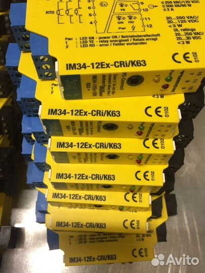 Turck IM34-12IM33-11EX-Hi 24VDC и IMX1-22Ех-R