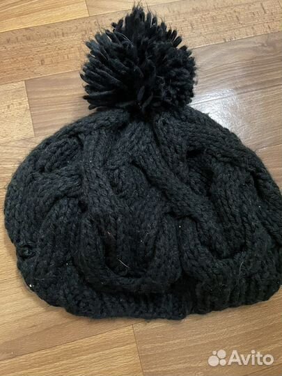 Шапка и шарф женский