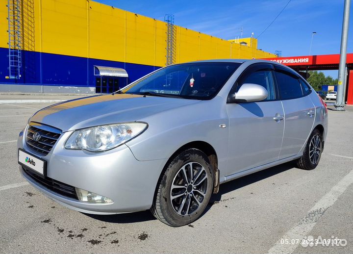 Hyundai Elantra 1.6 AT, 2007, 171 200 км