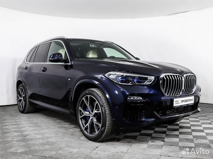 BMW X5 3.0 AT, 2021, 45 555 км