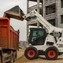 Аренда минипогрузчика bobcat услуги мини погрузчик, Домодедово