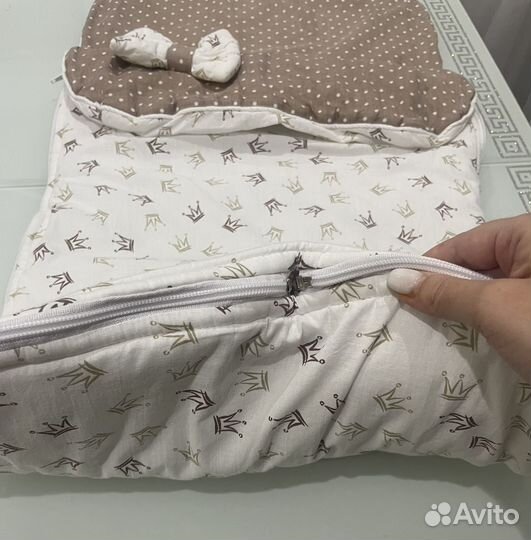 Одеяло кокон (спальный мешок) для малышей