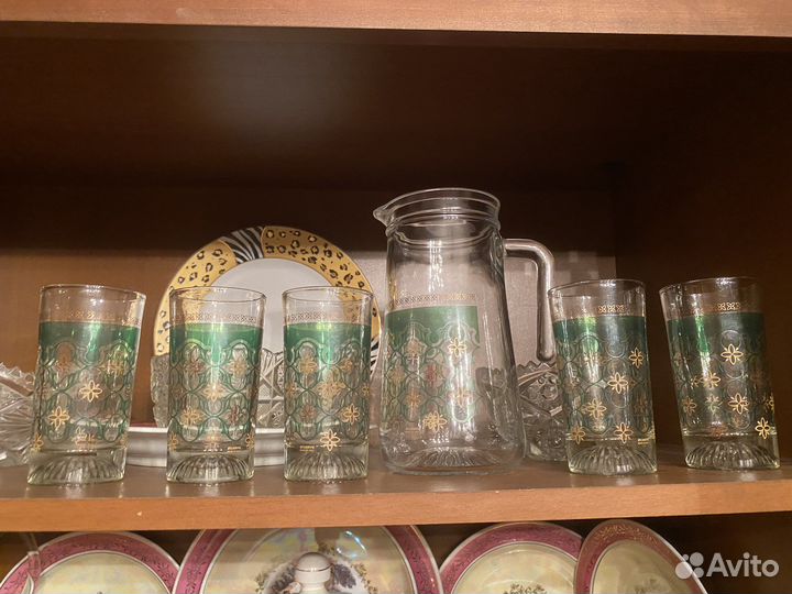 Набор бокалы и графин