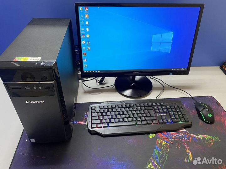 Современный системный блок для работы i3 ddr4 ssd