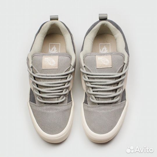 Кеды Vans Knu Skool Grey / White Wmns (арт. 25562)