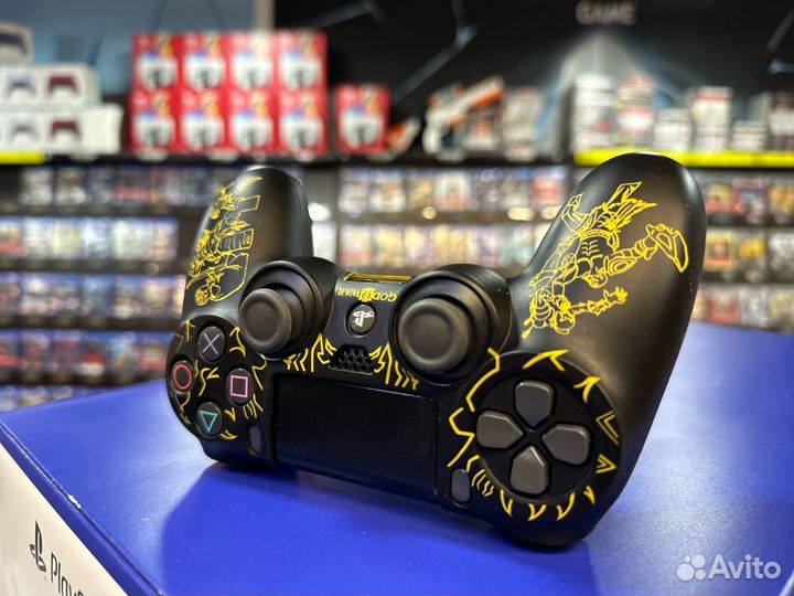 Силиконовый чехол для геймпада Dualshock 4 God of