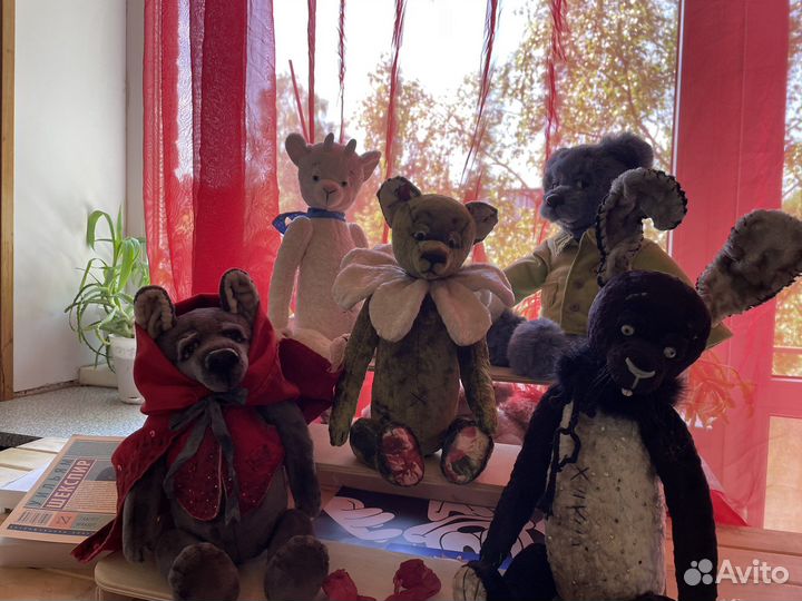 Игрушки ручной работы тедди