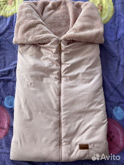 Конверт на выписку для девочки осень