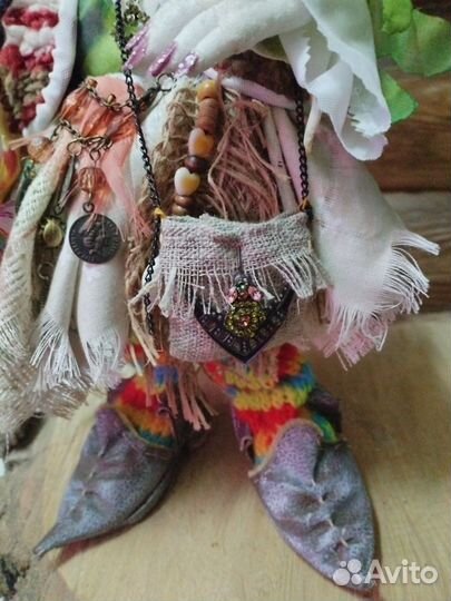 Баба яга кукла ручной работы