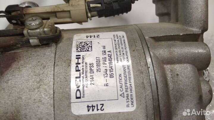 Компрессор кондиционера на Opel Astra H 1.6-1.8