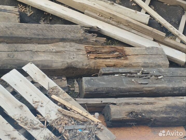 Шпалы деревянные бу