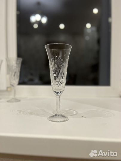 Хрустальные фужеры