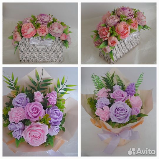 Букеты из мыла