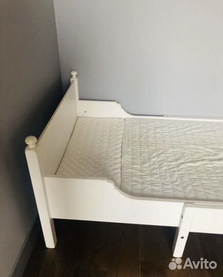 Детская кровать IKEA с матрасом