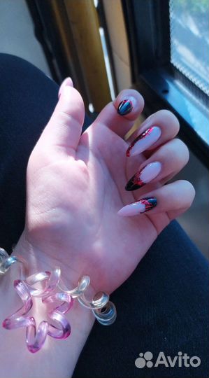 Наращивание ногтей на дому