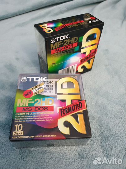 Дискеты TDK(3.5) в упаковке по 10 шт (для пк)